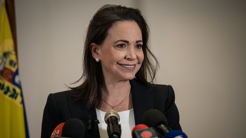 Mar&iacute;a Corina Machado, l&iacute;der Vente Venezuela. (Foto: CNN).