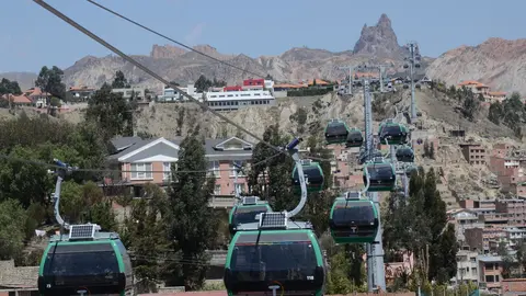 Telef&eacute;rico Verde, La Paz-Bolivia. (Foto: El Pa&iacute;s).