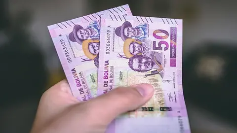 Dinero boliviano. (Foto: El D&iacute;a).