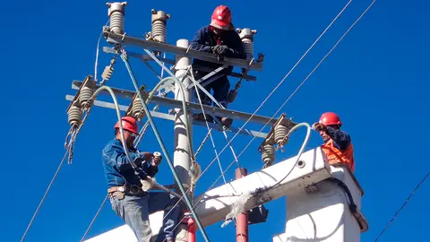 Servicio de electricidad. (Foto: ENDE).