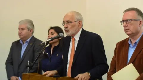 Representantes de Comunidad Ciudadana. (Foto: La Raz&oacute;n).