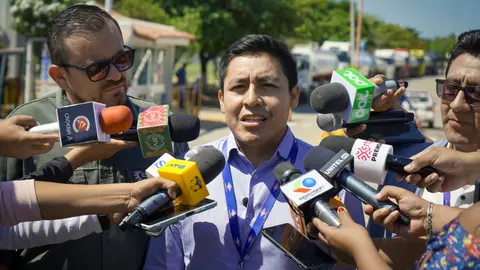 F&eacute;lix Cruz, gerente de log&iacute;stica de Yacimientos Petrol&iacute;feros Fiscales Bolivianos. (Foto: YPFB).