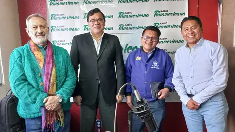 De izquierda a derecha: Fabi&aacute;n Yaksic, Jerges Mercado, Ren&aacute;n Cabezas y Jos&eacute; Luis Flores.