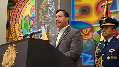 Luis Arce Catacora, presidente de Bolivia. (Foto: El Mundo).