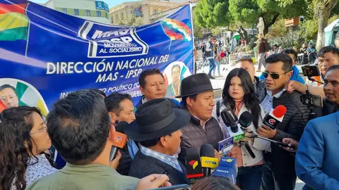 Pacto de unidad arcista. (Foto: Erbol).