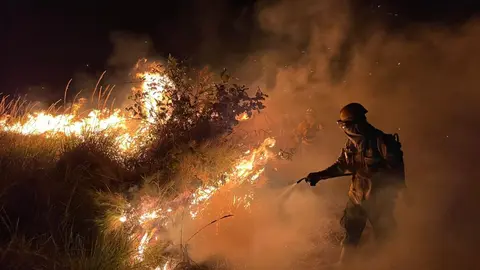 Incendios forestales. (Foto. La Nube).