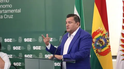 Jhonny Fern&aacute;ndez, alcalde de Santa Cruz de la Sierra. (Foto: El D&iacute;a).