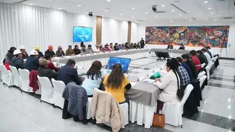 Gabinete social. (Foto: ABI).