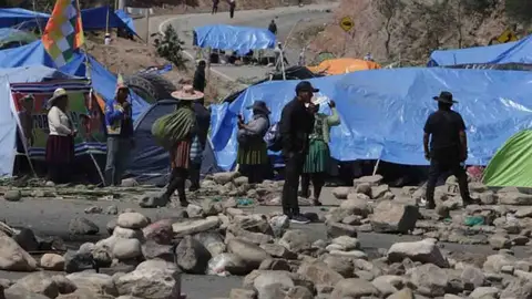 Bloqueo evista. (Foto: El D&iacute;a).