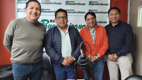 De izquierda a derecha: Jose Luis Bedregal, Juan Jose J&aacute;uregui, Marcelo Silva y Jos&eacute; Luis Flores.