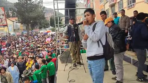 Daynor Choque, nuevo presidente Adepcoca. (Foto: Erbol).