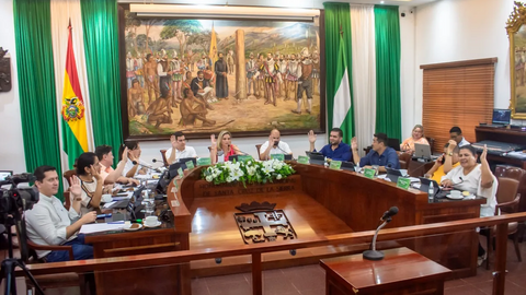 Consejo Municipal de Santa Cruz. (Foto: El Mundo).