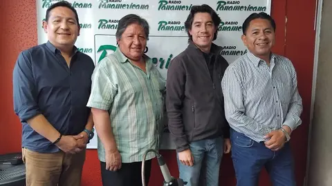 De izquierda a derecha: Jos&eacute; Luis Bedregal, Manuel Morales, Manuel Mercado y Jos&eacute; Luis Flores.