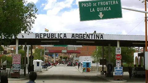 Frontera Bolivia y Argentina (Foto. RR.SS)