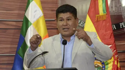 Filde Surco, ex senador y actual dirigente del Movimiento Al Socialismo (FOTO. Los Tiempos)