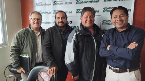 De izquierda a derecha: Miguel Roca, Mart&iacute;n Moreira, Manuel Morales y Jos&eacute; Luis Flores.