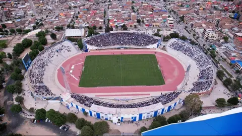 Estadio Jes&uacute;s Bermudez, Oruro. (Foto. Red Uno).