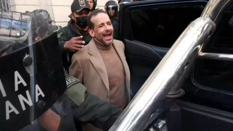 Luis Fernando Camacho, gobernador electo de Santa Cruz. (Foto. LDD).