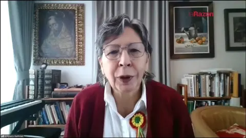 Amparo Ballivi&aacute;n. (Foto. La Raz&oacute;n).