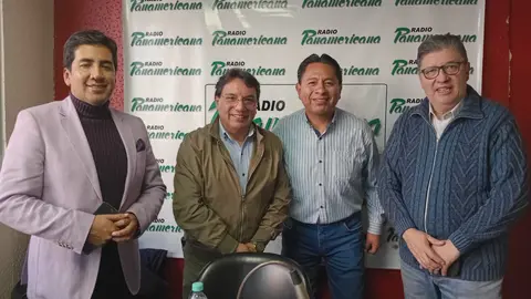 De izquierda a derecha: William Bascop&eacute;, Marcelo Silva, Jos&eacute; Luis Flores y Antonio Gomez.
