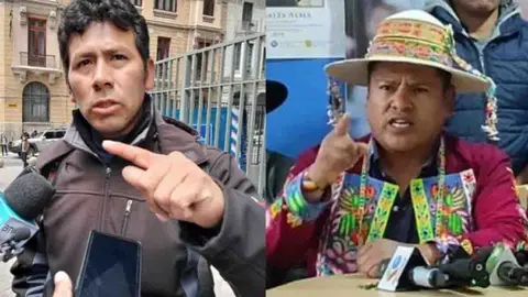 Humberto Claros y Ramiro Cucho. (Foto: El D&iacute;a)