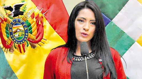 Wilma Alanoca, concejala evista. (Foto: OB).