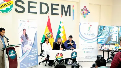 Sedem, subsidio. (Foto: AEP).