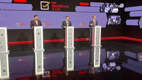 Debate en Unitel. (Foto: Unitel).