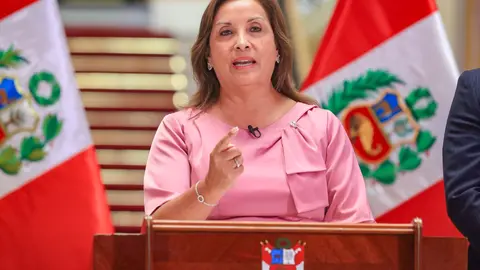 Dina Boluarte, presidente del Per&uacute;. (Foto: Andina).