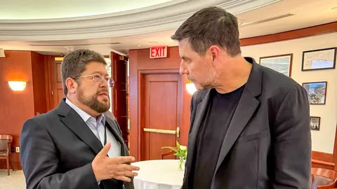 Samuel Doria Medina y Marcelo Claure. (Foto: Samuel Doria Medina).