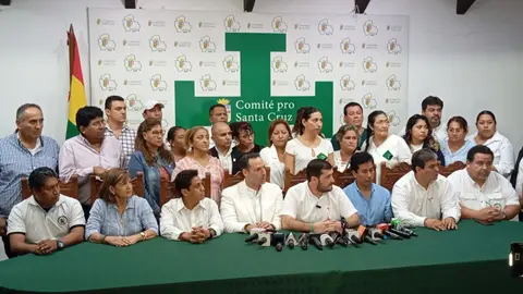 Comit&eacute; Pro Santa Cruz. (Foto: El Deber).