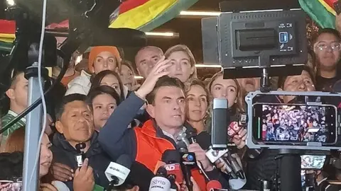 Rodrigo Paz, candidato presidencial. (Foto. Red Uno).