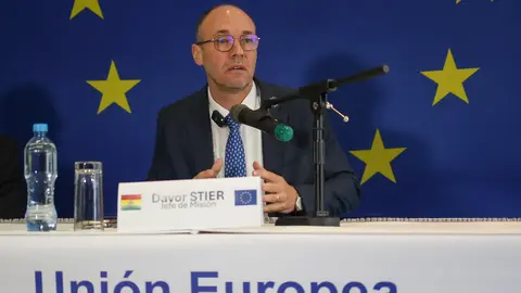 Davor Stier, representante de la Uni&oacute;n Europea. (Foto. AC)