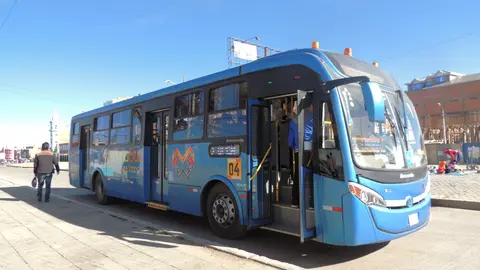 Transporte municipal de El Alto Wayna Bus