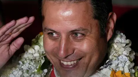 Edman Lara, candidato a la vicepresidencia por el PDC. (Foto. La Patria).