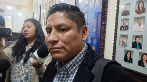 Pacifico Choque, diputado del MAS. (Foto. La Patria).