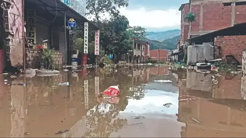 Inundaci&oacute;n Tipuani. (Foto: Instant&aacute;neas).