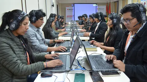 Simulacro Sirepre. (Foto: Opini&oacute;n).