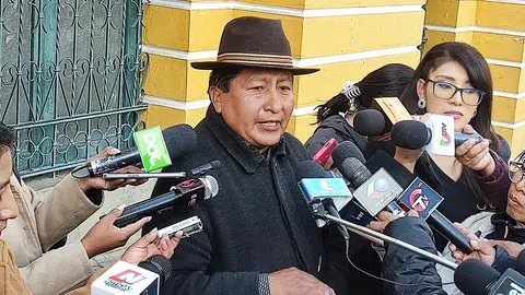 Rufo Calle, exejecutivo de la CSUTCB. (Foto. DTVSC).