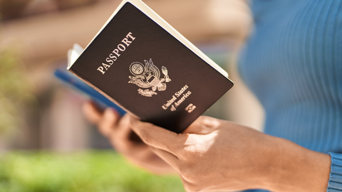 Pasaporte estadounidense. (Foto. Diario).