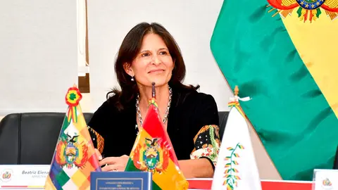 Beatriz Garc&iacute;a, ministra de educaci&oacute;n. (Foto: AEP).