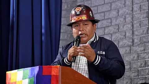 Juan Carlos Huarachi, COB. (Foto. Jornada).