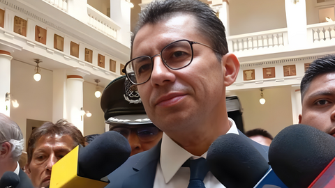 Exministro de justicia, Freddy Vidovic Foto: ABI