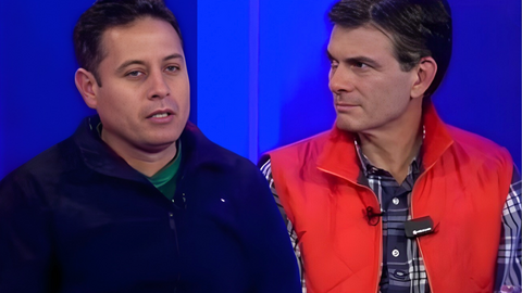 Rodrigo Paz y Edman Lara