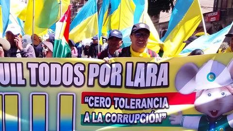 Marcha "Todos por Lara" Foto: Radio Panamericana