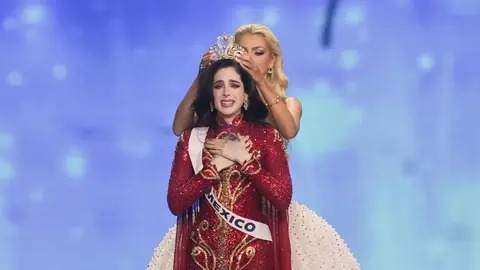 F&aacute;tima Bosch, miss universo. (Foto. The Hindu)