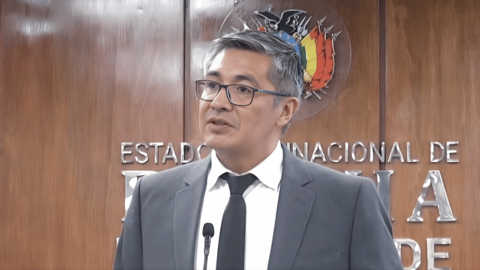 Ministro de Econom&iacute;a, Jos&eacute; Gabriel Espinoza. Foto: Radio Panamericana