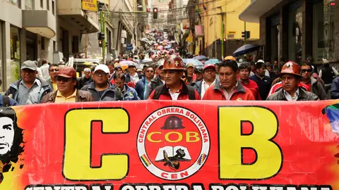 Central Obrera Boliviana. (Foto. UrgenteBo).