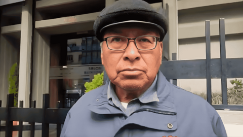 Rodolfo Ayala, secretario general de la Confederaci&oacute;n de Jubilados. Foto: Ahora El Pueblo