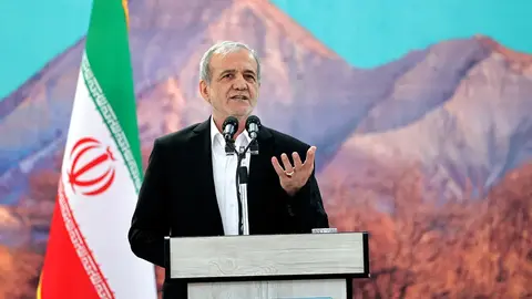 Masoud Pezeshkian, presidente iran&iacute;.